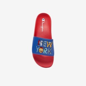 Men's Size 10 Champion IPO NYC Slides POP ART EDITION BRAND NEW IN BOX